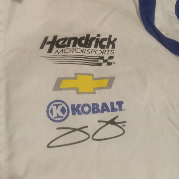 JH Design NASCAR M Jimmie Johnson Lowes Racing Pit Crew Snap Up Racing Shirt L - Picture 5 of 9
